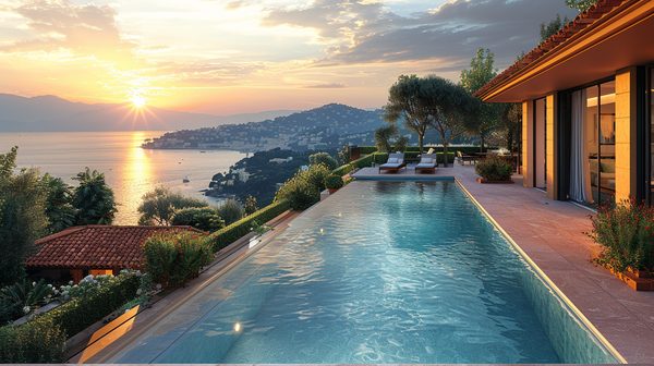 Villas de luxe à Villefranche: confort et panorama